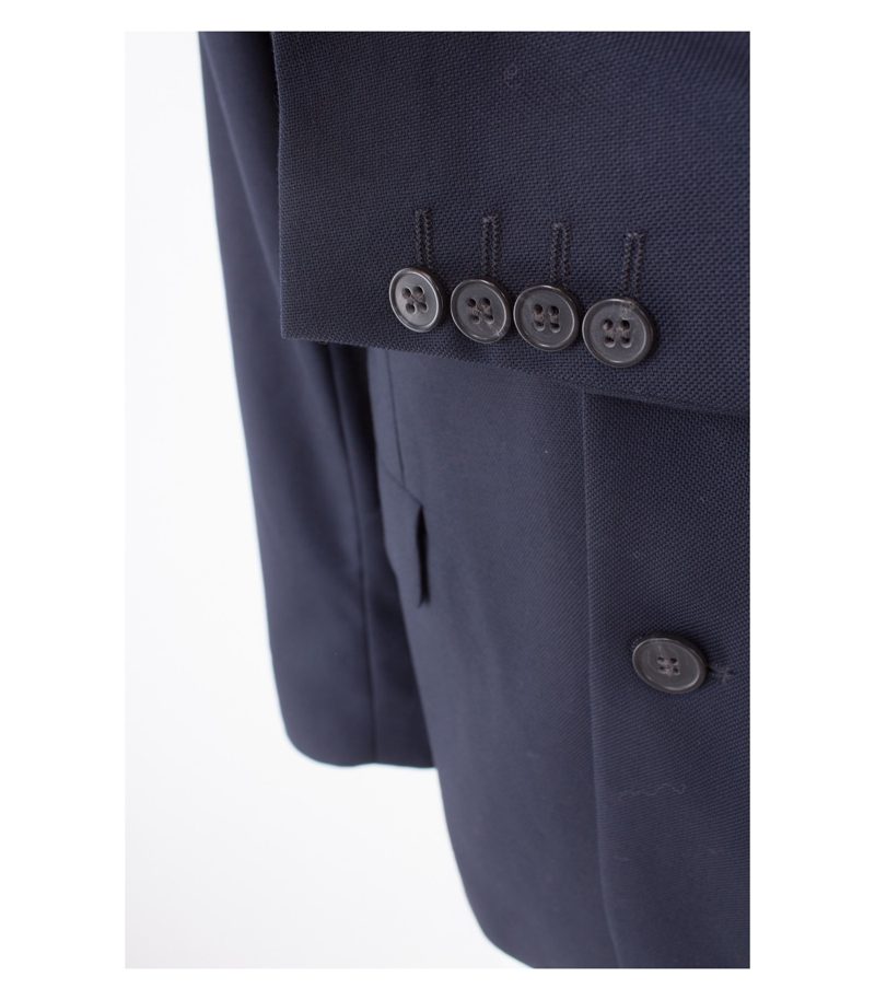 COS Herren Business Sakko Reine Gr. 48 Blau Wolle – Foto 5