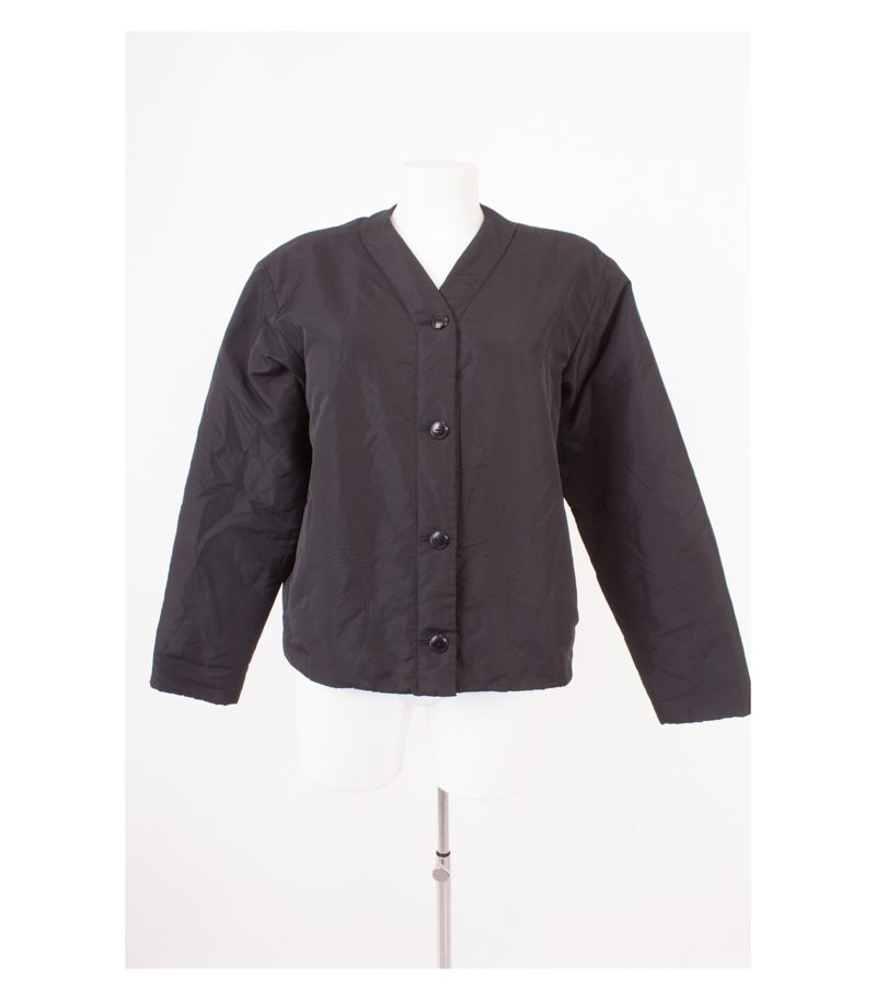 RALPH LAUREN Damen Übergangsjacke Gr. US 12 DE 42 Schwarz – Foto 1