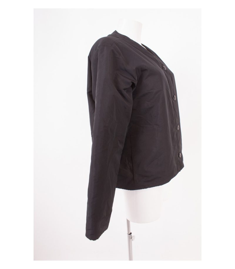 RALPH LAUREN Damen Übergangsjacke Gr. US 12 DE 42 Schwarz – Foto 2