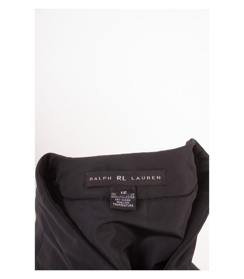 RALPH LAUREN Damen Übergangsjacke Gr. US 12 DE 42 Schwarz – Foto 6