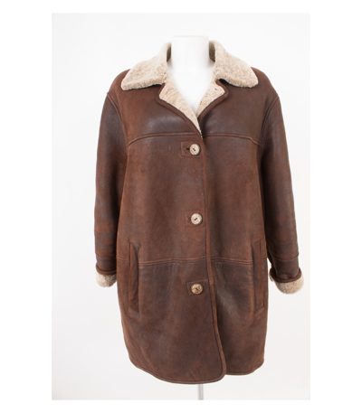FORSTER CLASSIC Damen Mantel Lammfellmantel Gr. DE 40 Leder