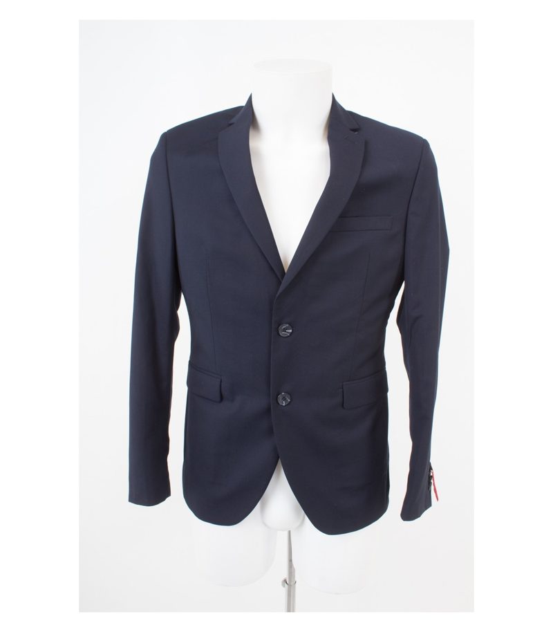 LAWRENCE GREY Herren Business SLIM FIT Sakko Gr.44 Blau Neu – Foto 1