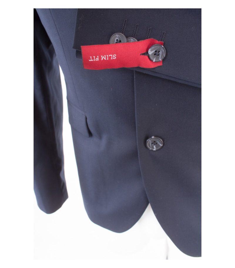 LAWRENCE GREY Herren Business SLIM FIT Sakko Gr.44 Blau Neu – Foto 3