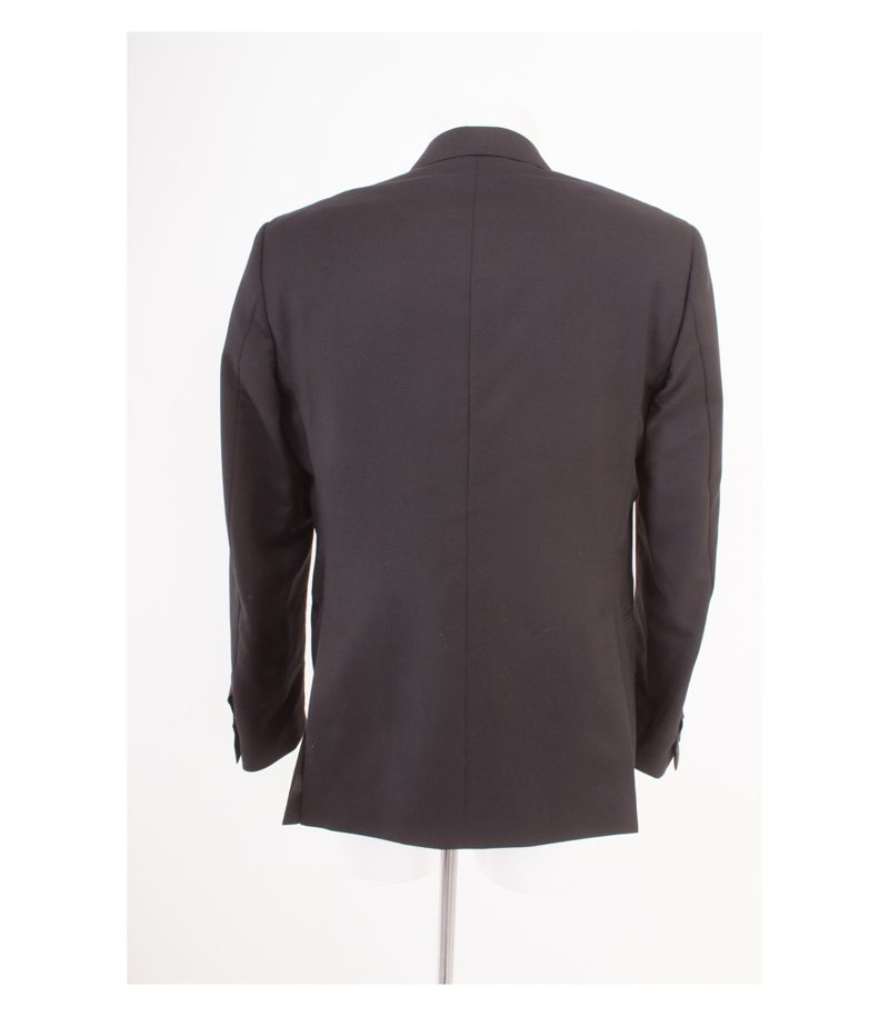 TRUSSARDI Herren Business - Sakko Reine Gr. 50 Schwarz Wolle Neu – Foto 2