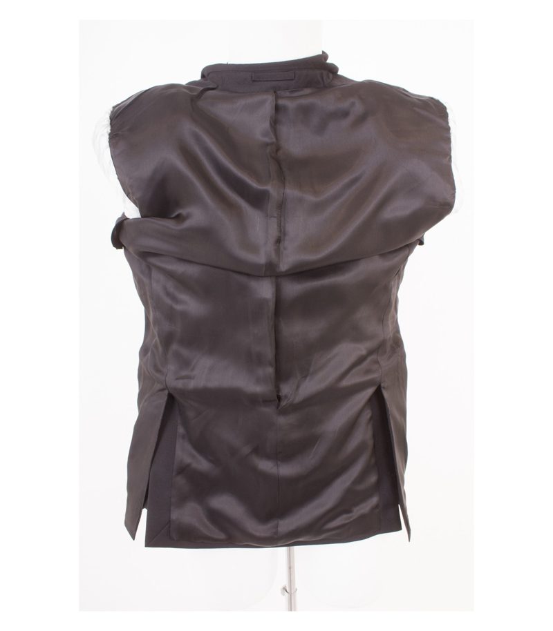 TRUSSARDI Herren Business - Sakko Reine Gr. 50 Schwarz Wolle Neu – Foto 4