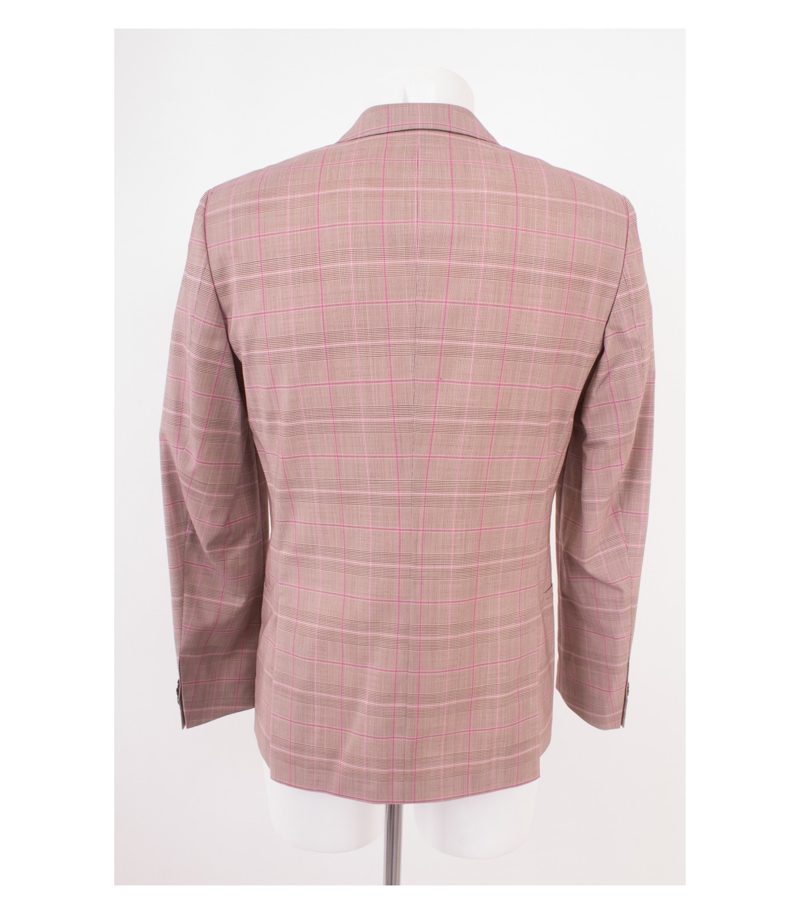 HUGO BOSS Herren MARZOTTO Extra Slim-Fit Sakko Business Doppelreihig Gr. 46 Neu – Foto 4