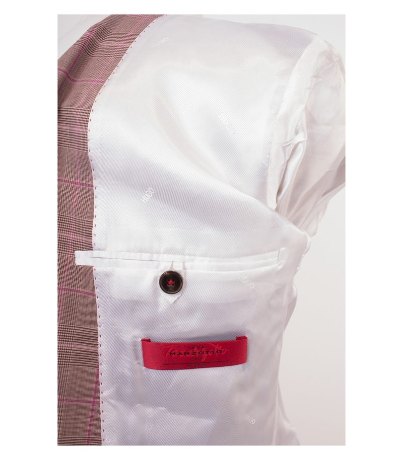 HUGO BOSS Herren MARZOTTO Extra Slim-Fit Sakko Business Doppelreihig Gr. 46 Neu – Foto 7