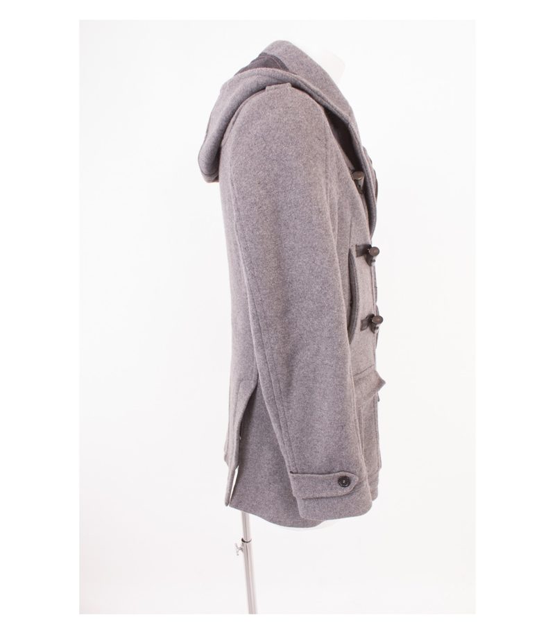 GAZZARRINI Herren Mantel Wollmantel Gr. 46 Grau Kaschmir Cashmere – Foto 3