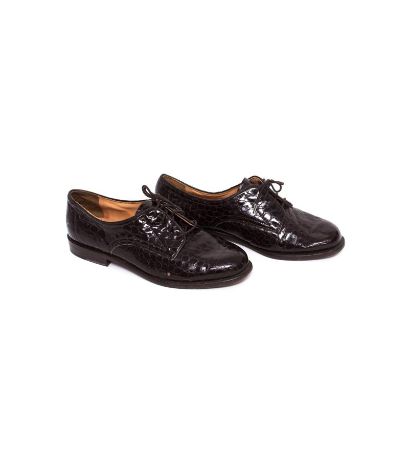 APOLLO Damen Halbschuhe Gr. UK 6 EU 39 Braun Leder – Foto 2