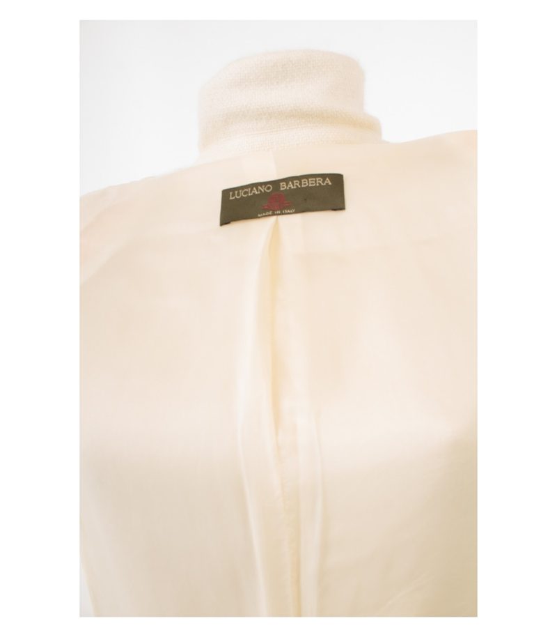 LUCIANO BARBERA Damen Blazer Kashgora Gr. IT 42 DE 36 Angora Wolle – Foto 6