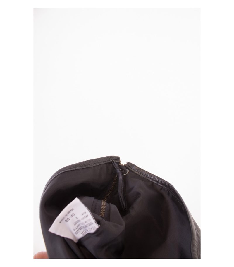 VERO MODA Damen Rock Lederrock Gr. S Schwarz Leder – Foto 4