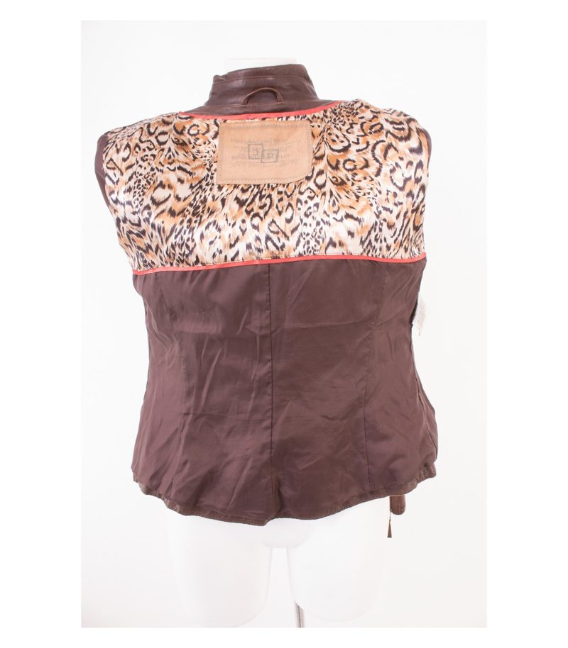 JEAN PAUL Damen BERLIN Lederjacke Gr. DE 38 Braun Leder – Foto 6