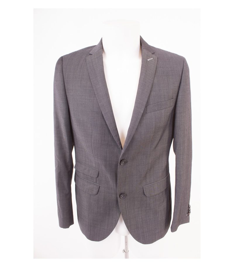 CLUB of GENTS Herren Sakko Gr. 48 Grau – Foto 1