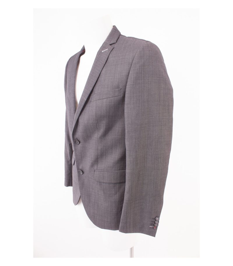 CLUB of GENTS Herren Sakko Gr. 48 Grau – Foto 3