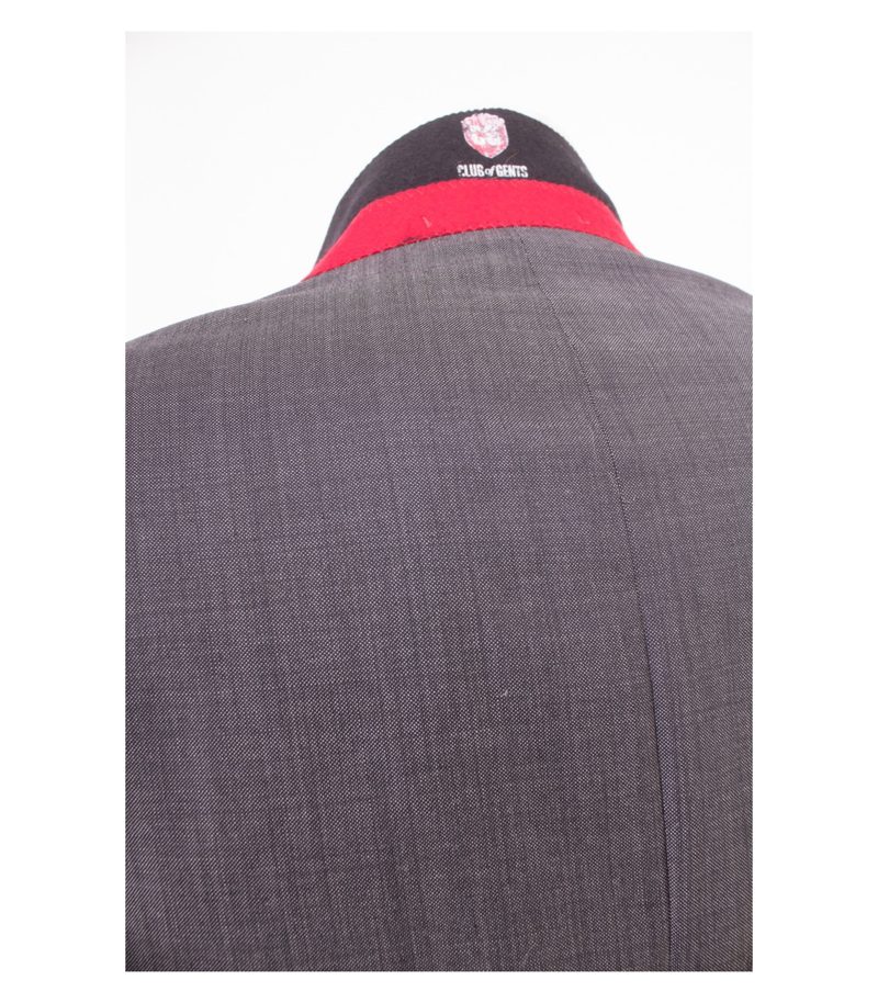 CLUB of GENTS Herren Sakko Gr. 48 Grau – Foto 5