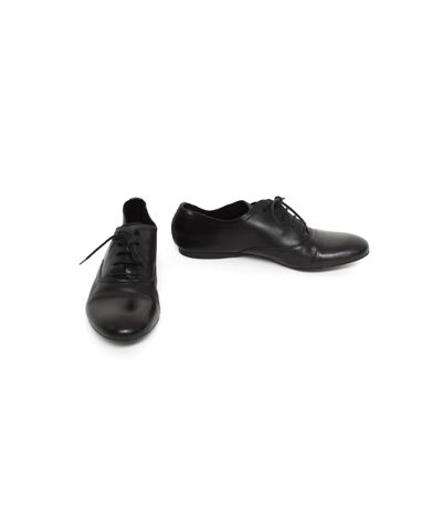 ELISABETH STUART Damen Halbschuhe Gr. EU 37 Schwarz Leder