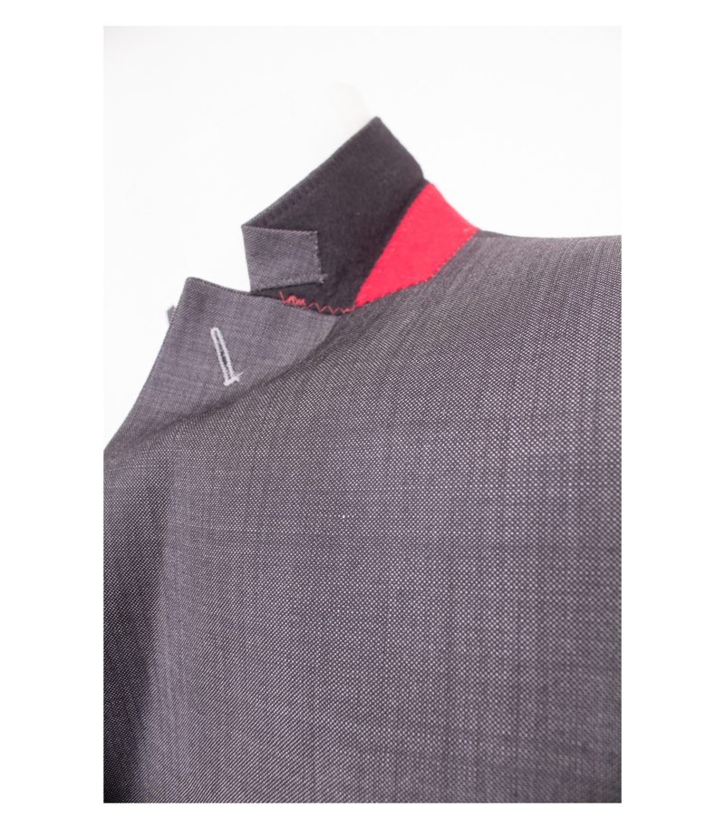 CLUB of GENTS Herren Sakko Gr. 48 Grau – Foto 6