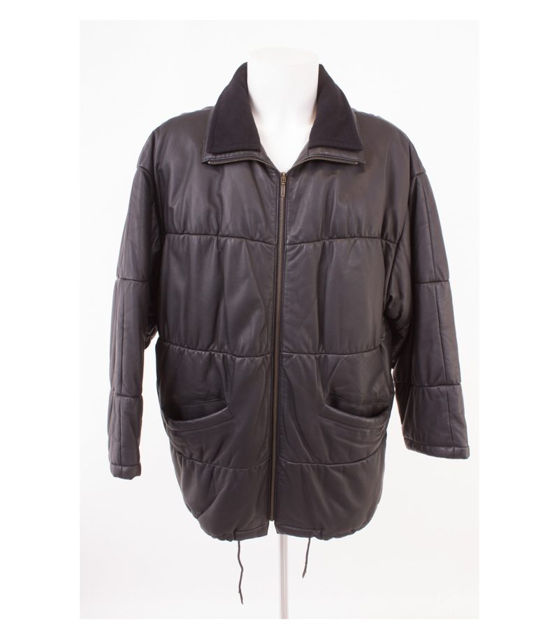 STRIWA Herren Lederjacke Gr. XL Schwarz Leder – Foto 1
