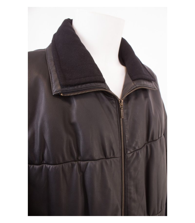 STRIWA Herren Lederjacke Gr. XL Schwarz Leder – Foto 5