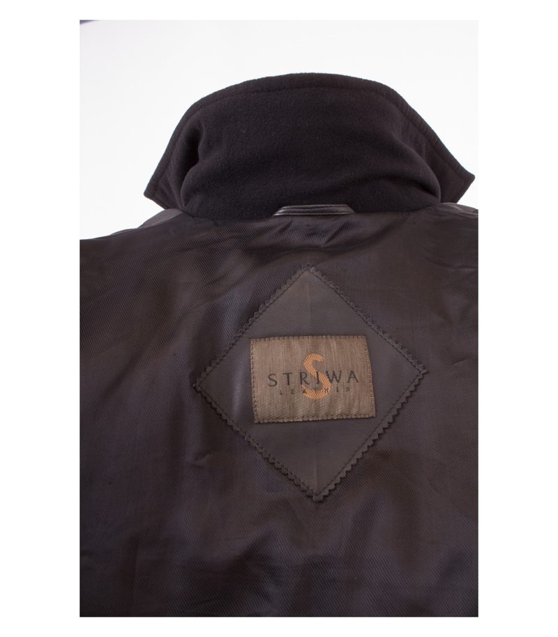 STRIWA Herren Lederjacke Gr. XL Schwarz Leder – Foto 8