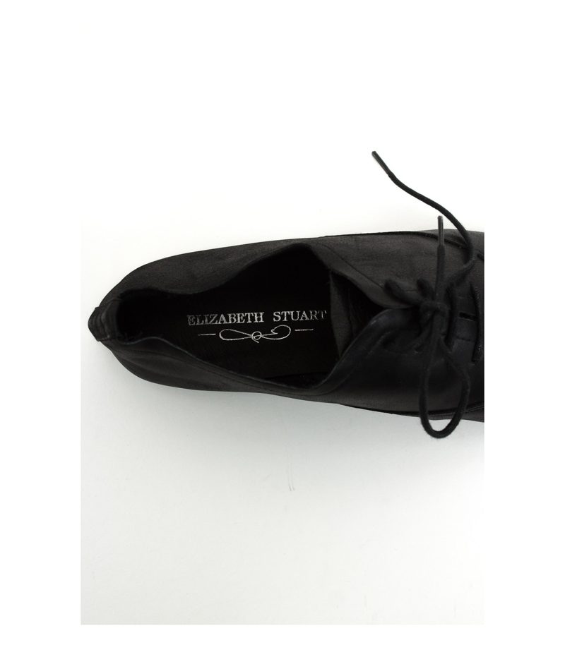 ELISABETH STUART Damen Halbschuhe Gr. EU 37 Schwarz Leder – Foto 4