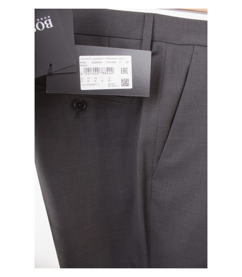 HUGO BOSS Herren Business Anzug-Hose Gr.90 Gibson Wolle Neu – Foto 4
