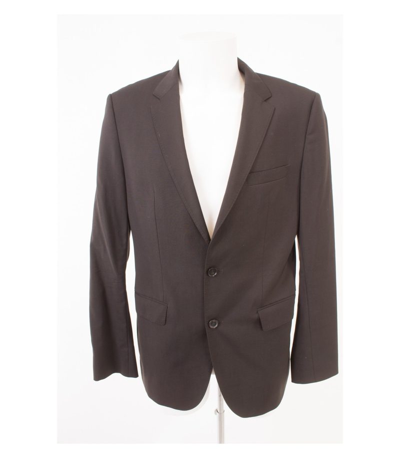 HUGO BOSS Herren Sakko Reine Gr. 98 The James 3/Sharp5 Braun Wolle – Foto 1