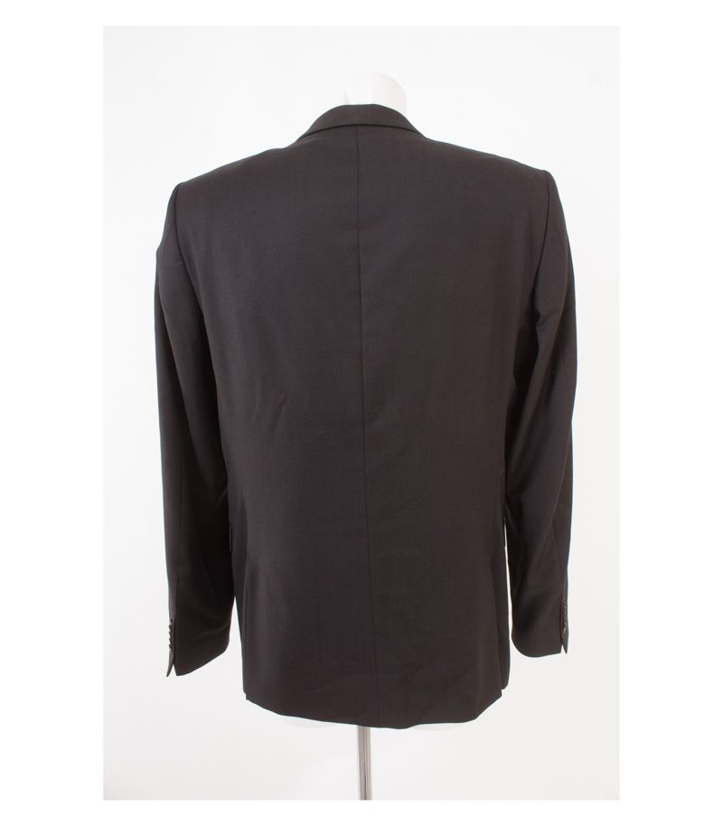 strellson Herren Sakko Gr. 102 Reine Super 100´S Schwarz Wolle – Foto 2