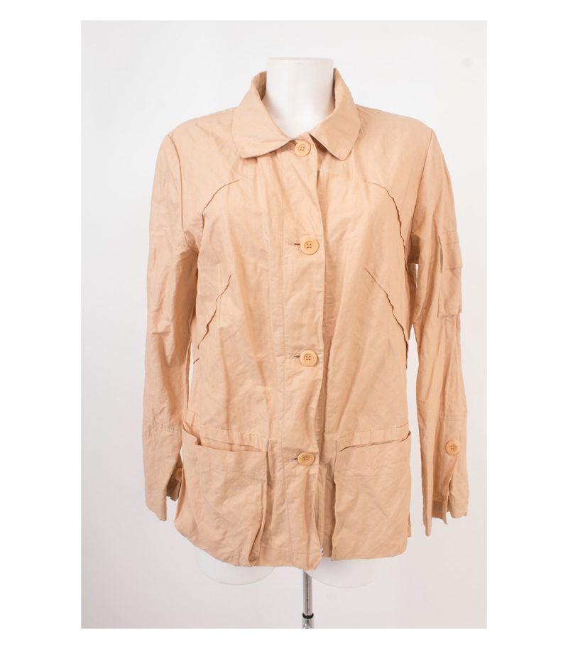 AIRFIELD Damen Blazer Sommerjacke Gr. DE 42 Beige – Foto 1