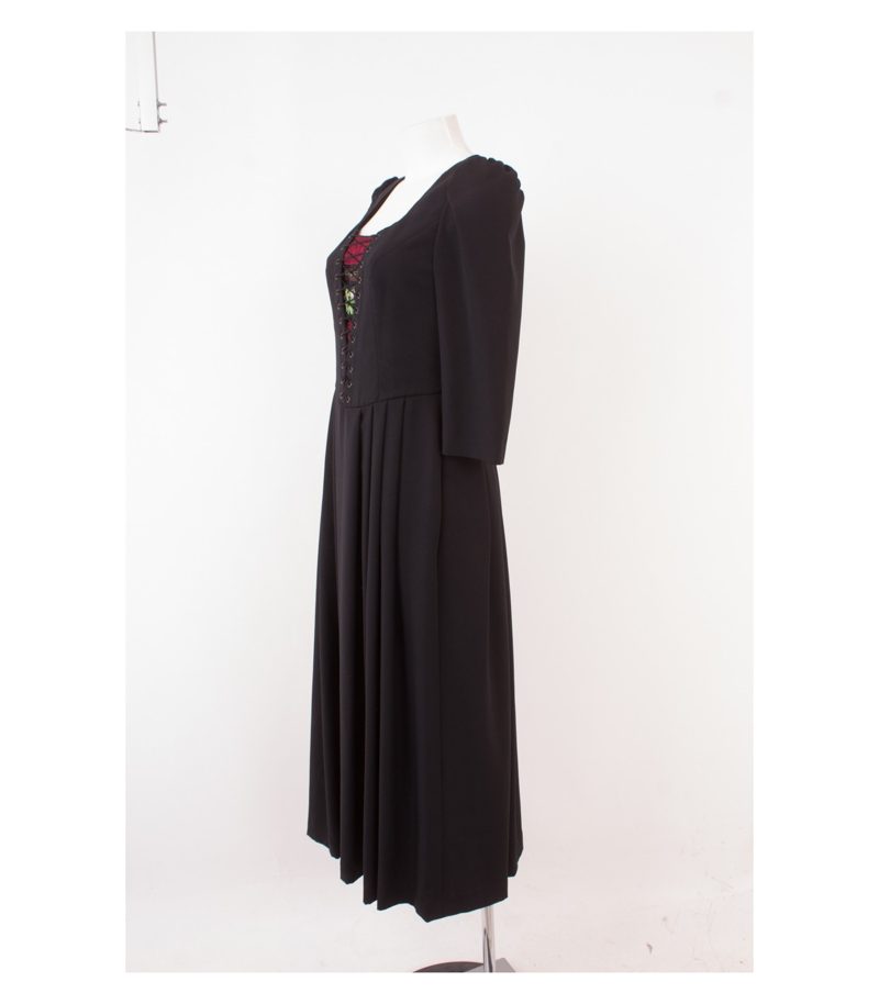 SPORTALM KITZBÜHEL Damen Trachten Kleid Gr. DE 36 Schwarz – Foto 3