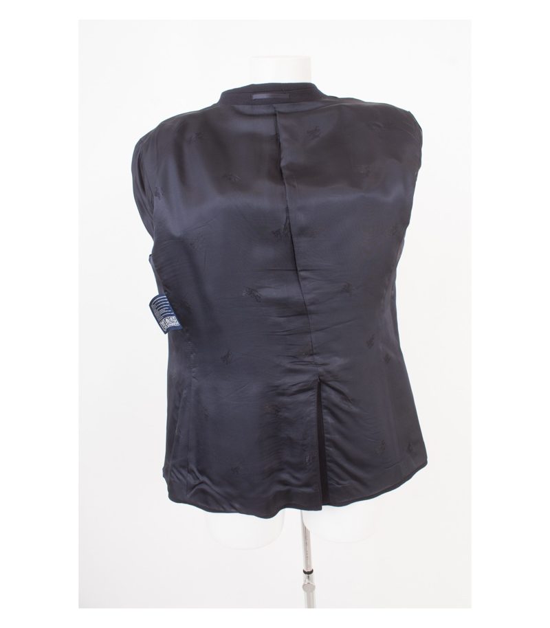 Burberrys Damen Kostüm Gr. 44 (C 88 B Long) Blau Wolle – Foto 6