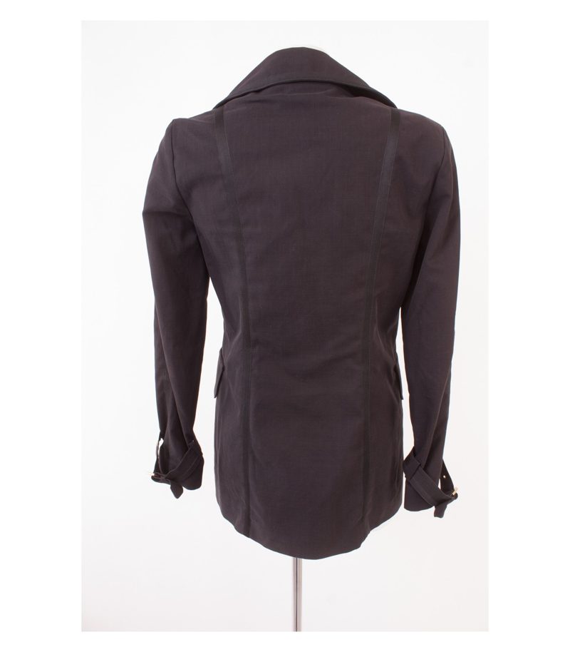ESCADA SPORT Damen Kurzmantel Übergangsjacke Gr. DE 40 Baumwolle – Foto 2