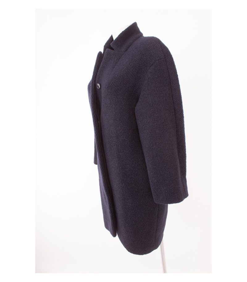 COS Damen Mantel Gr. 34 Blau Wolle – Foto 4