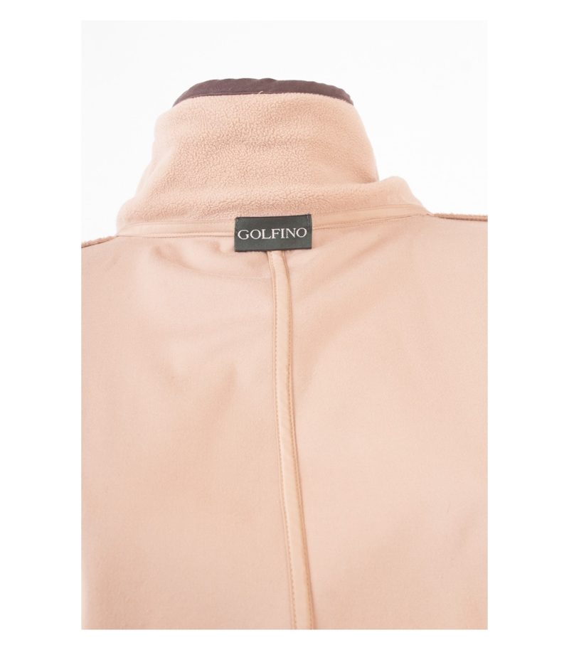 GOLFINO Damen Jacke Fleecejacke Funktionsjacke Gr. DE 44 Beige – Foto 7