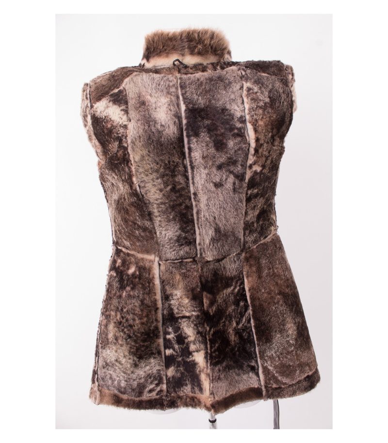 Damen Lederjacke Gr. XS Braun Leder – Foto 8