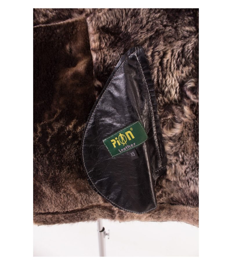 Damen Lederjacke Gr. XS Braun Leder – Foto 9