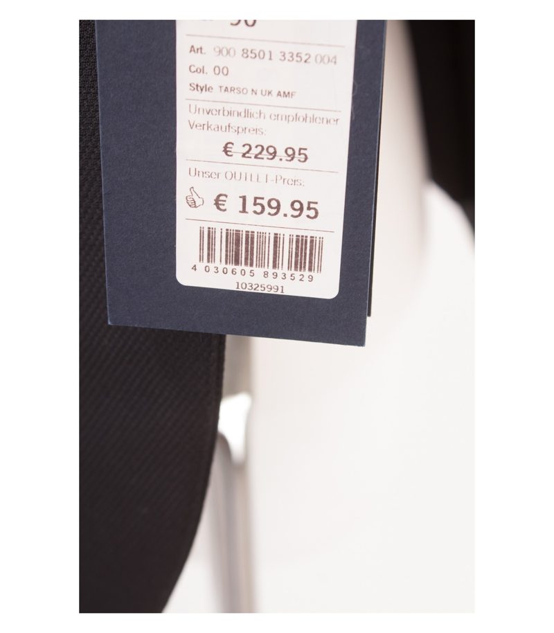 BARUTTI Heren Business Herren Sakko Reine Gr. 94/L38 Wolle Neu – Foto 10