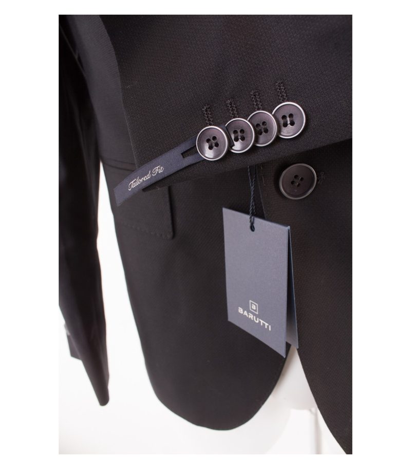 BARUTTI Heren Business Herren Sakko Reine Gr. 90/L36 Wolle Neu – Foto 5