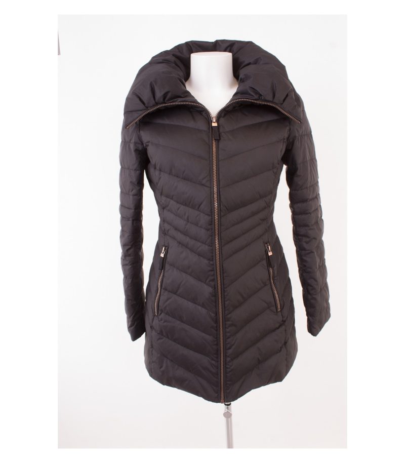 ANDREW MARC NEW YORK Damen Mantel Daunenmantel Daunenjacke Gr. S Braun – Foto 2