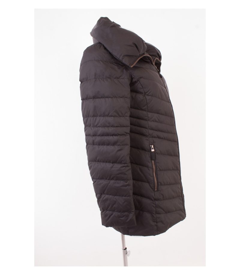 ANDREW MARC NEW YORK Damen Mantel Daunenmantel Daunenjacke Gr. S Braun – Foto 3
