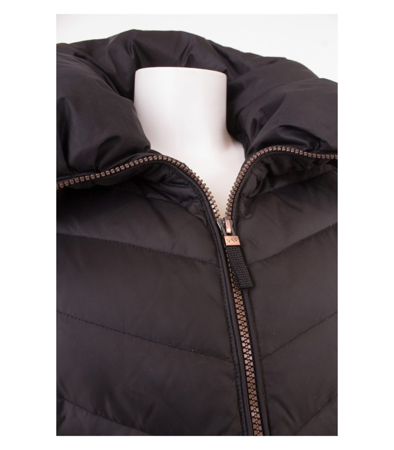 ANDREW MARC NEW YORK Damen Mantel Daunenmantel Daunenjacke Gr. S Braun – Foto 6