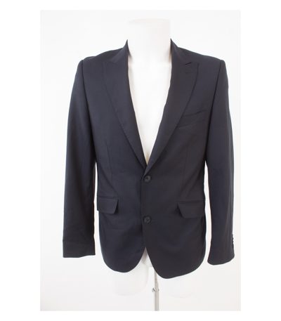 FERAUD Herren Business Sakko Gr. UK/US 38 102 cm (EU 48) Reine Blau Wolle