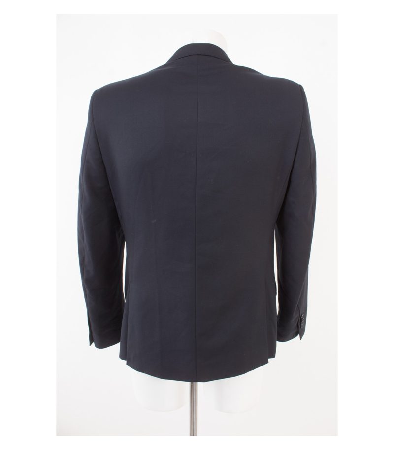 FERAUD Herren Business Sakko Gr. UK/US 38 102 cm (EU 48) Reine Blau Wolle – Foto 2