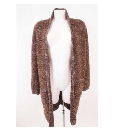 Stills Damen Strickjacke Cardigan Gr. S Mehrfarbig Mohair Wolle