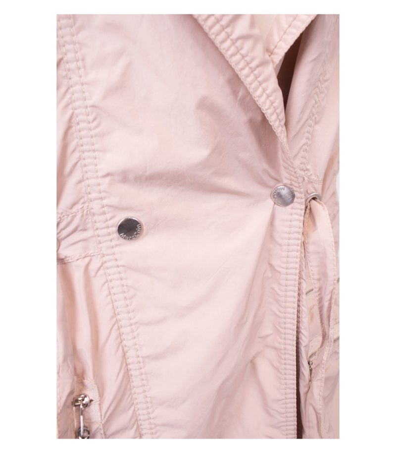 MARCCAIN Damen Mantel Sommermantel Wasserabweisend Gr. N3 (DE 38) Beigerosa – Foto 7