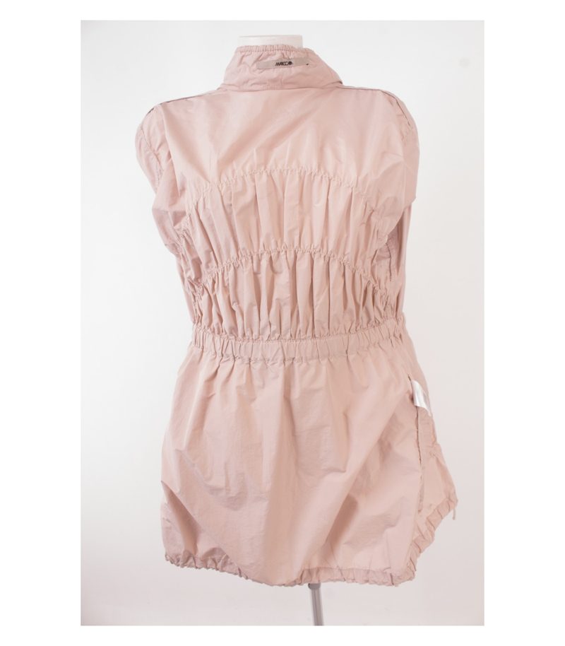 MARCCAIN Damen Mantel Sommermantel Wasserabweisend Gr. N3 (DE 38) Beigerosa – Foto 8