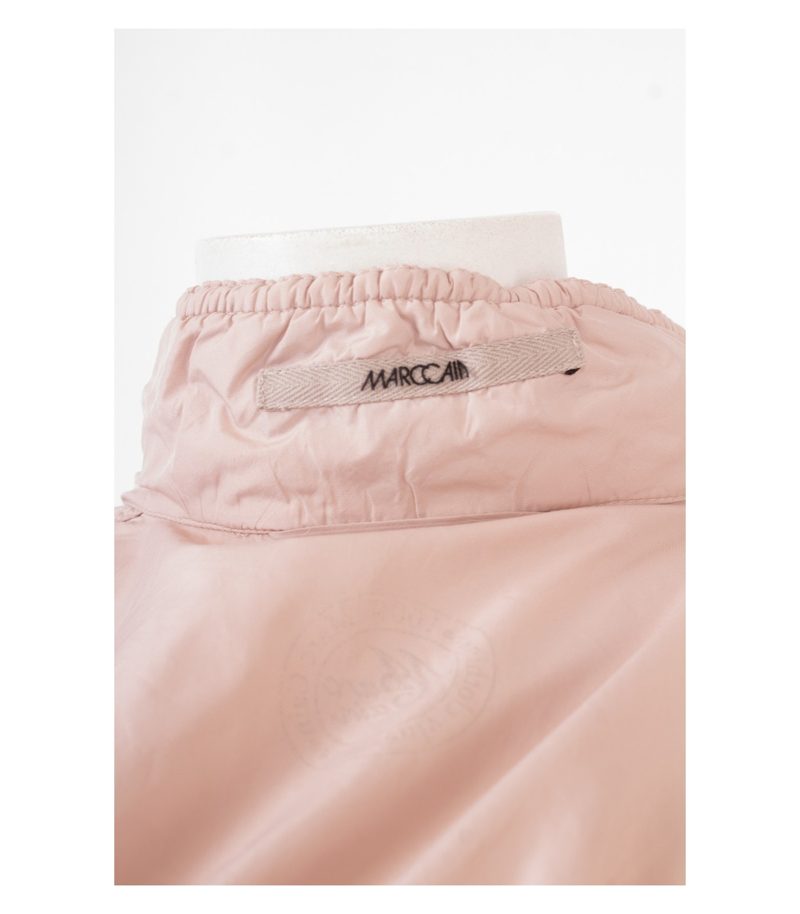 MARCCAIN Damen Mantel Sommermantel Wasserabweisend Gr. N3 (DE 38) Beigerosa – Foto 9
