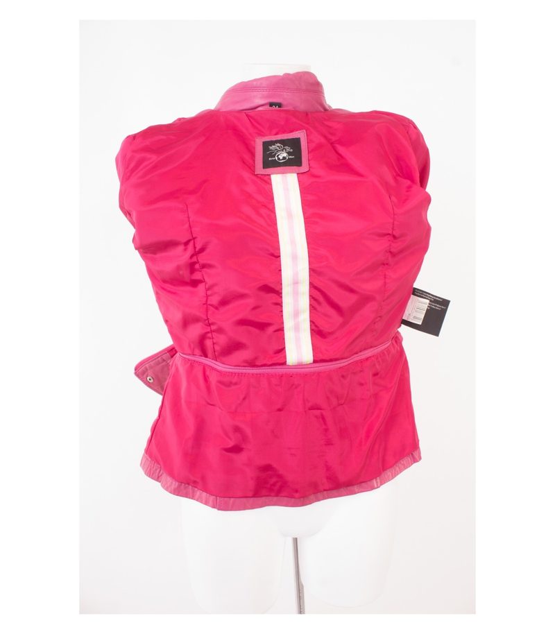 SNAP SHOT Damen Lederjacke Kurzjacke Gr. DE 34 Leder – Foto 7