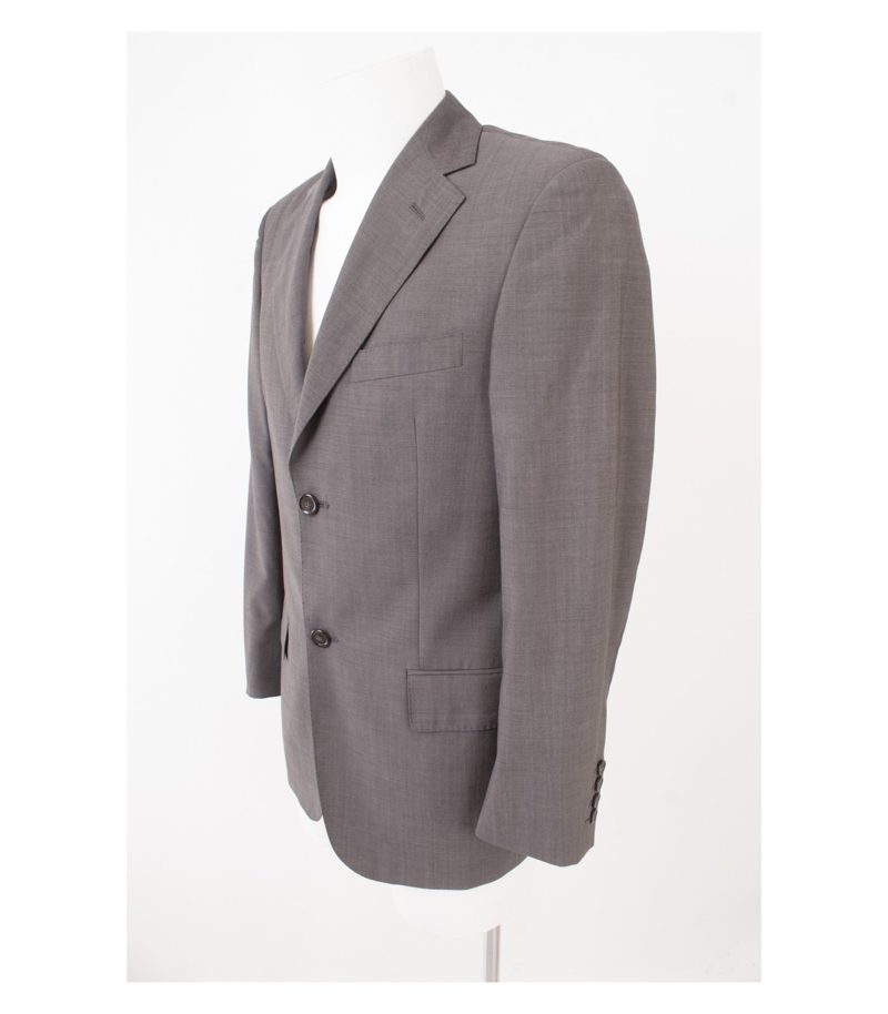 LOUIS VUITTON Herren Sakko Reine Gr. 44 Drop 8/R Grau Wolle – Foto 3