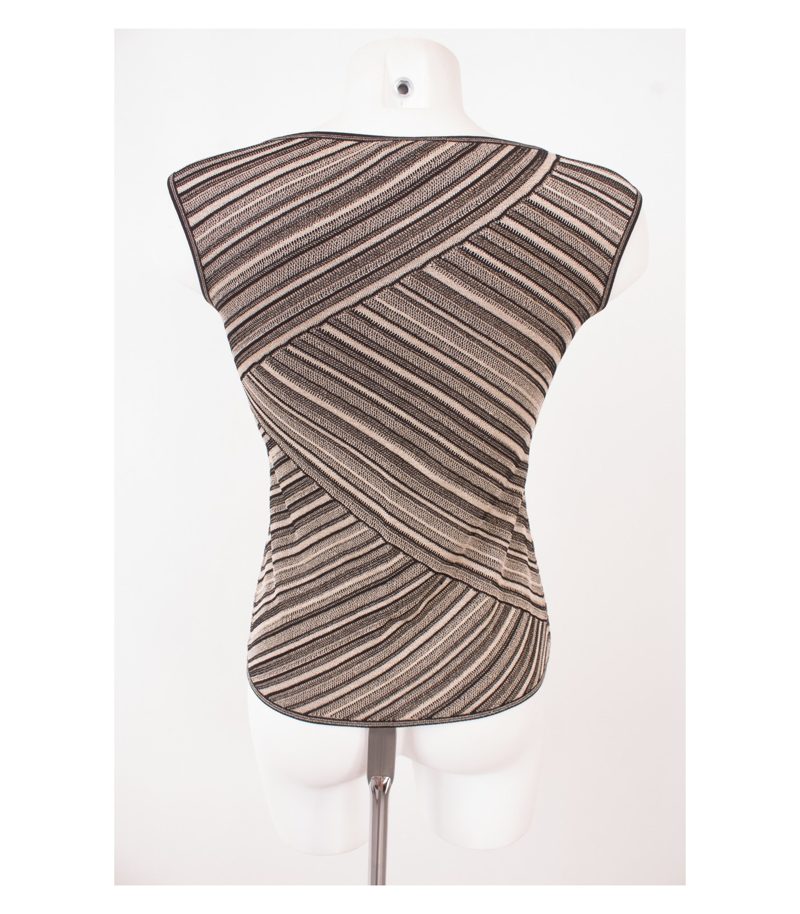 ESCADA Damen Top Gr. DE 34 Glänzend Mehrfarbig – Foto 5